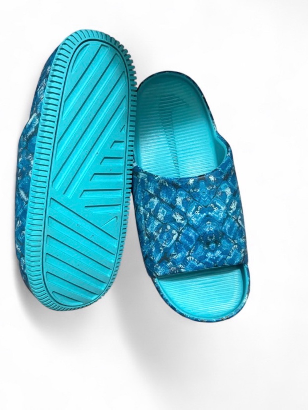 Nike Calm Slide - NorBlack NorWhite Dusty Cactus
